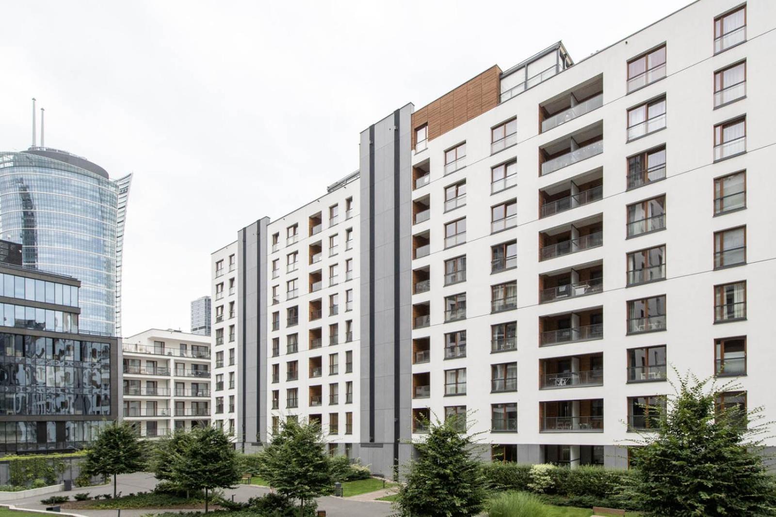 Warsaw Night Apartments Grzybowska Zewnętrze zdjęcie